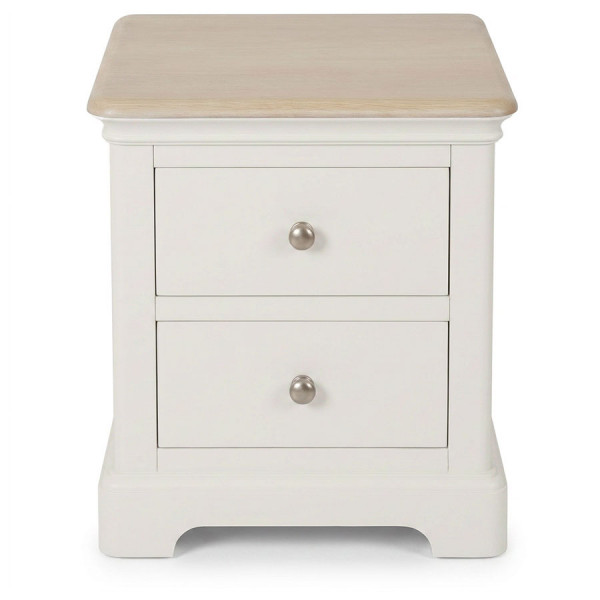 Cotsworth Bedside Locker Grey/Oak
